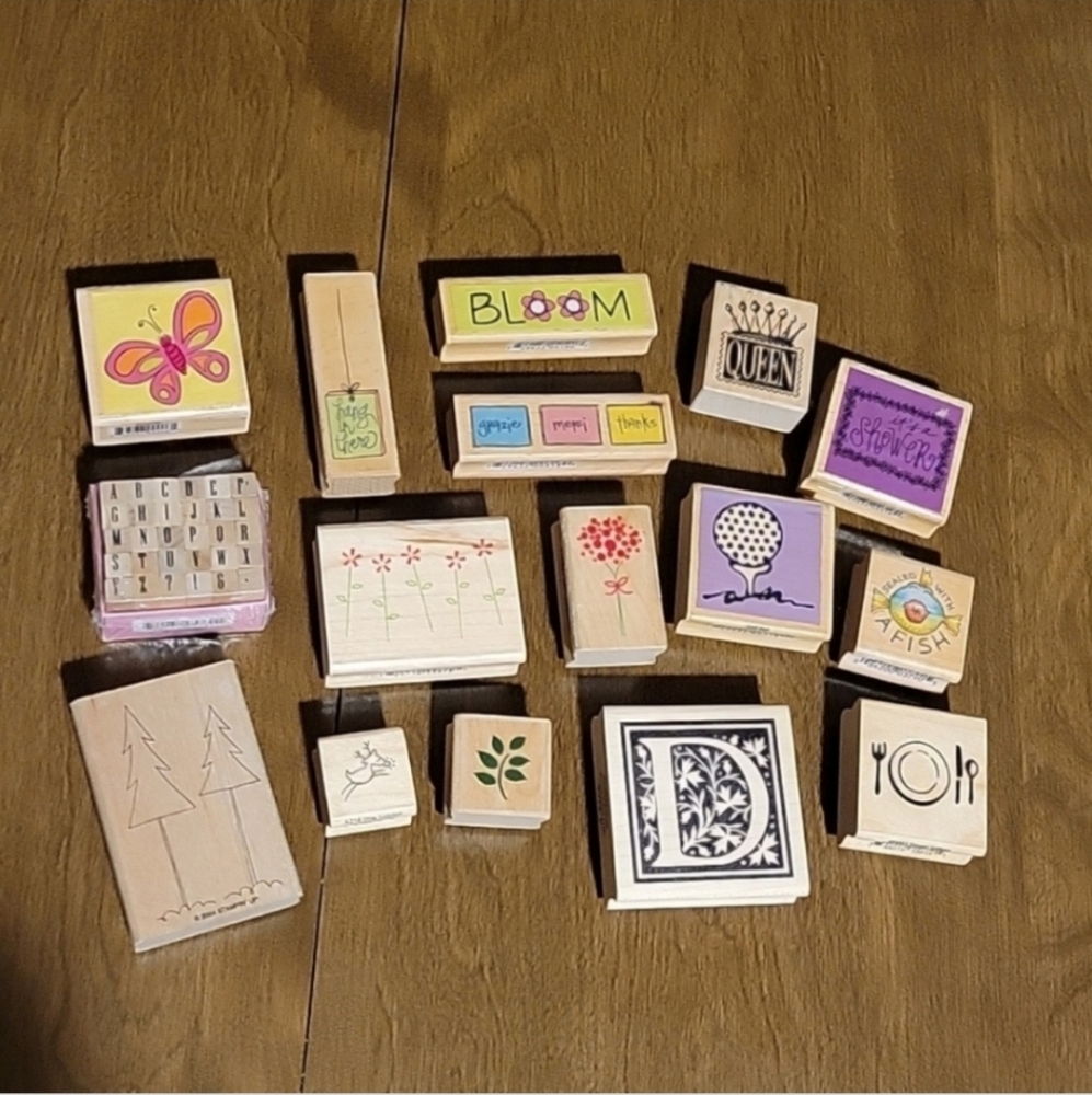 Various Rubber Stamps Lot